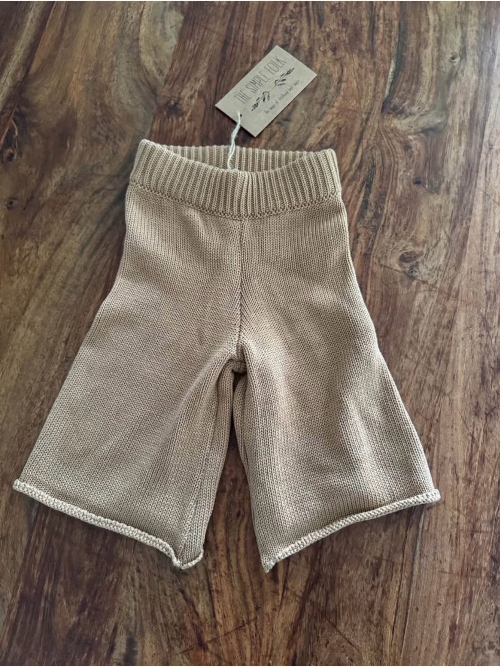 The Simple Folk Knit Baby Trousers